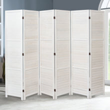 Load image into Gallery viewer, Panel Folding Wood Room Divider Partition Screen Separator