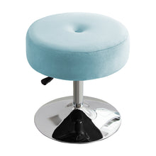 Load image into Gallery viewer, 360° Swivel Velvet Bar Stool Gas Lift Dressing Table Stool