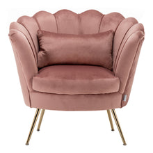 Load image into Gallery viewer, Modern Velvet Fabric Armchair Tub Occasional Chair