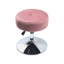 Load image into Gallery viewer, 360° Swivel Velvet Bar Stool Gas Lift Dressing Table Stool
