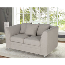 Load image into Gallery viewer, Modern Linen Upholstered 2 Seater Sofa