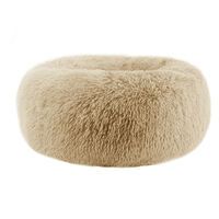 Load image into Gallery viewer, Round Cat Dog Cushion Faux Fur Fluffy Shaggy Sheepskin Pet Bed