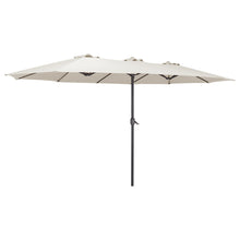 Load image into Gallery viewer, Garden Double-Sided Parasol Umbrella With Base