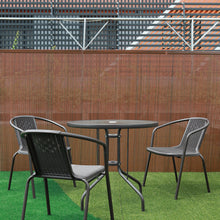 Load image into Gallery viewer, PVC Fence Screen Bamboo Mat Border Panel Garden Wall Privacy Protect