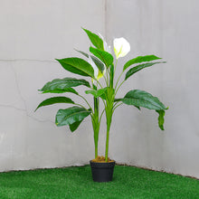 Load image into Gallery viewer, Artificial Potted Flower with Decorative Vase