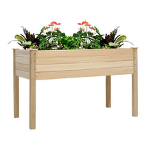 Load image into Gallery viewer, Raised Wooden Garden Planter