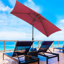 Load image into Gallery viewer, 3M Square Sunshade Parasol Umbrella Easy Tilt without Base