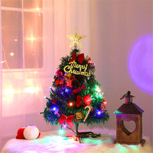Load image into Gallery viewer, Artificial Mini Tabletop Christmas Tree with LED Lights
