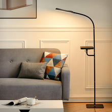 Load image into Gallery viewer, Modern Adjustable Gooseneck LED Floor Lamp with Wireless Charger