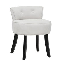 Load image into Gallery viewer, Velvet Soft Seat Low Back Dressing Table Stool