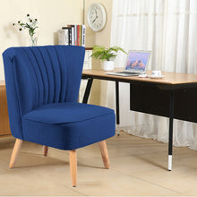 Load image into Gallery viewer, Casual Upholstered Linen Fabric Chair