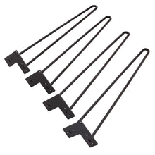 Load image into Gallery viewer, Metal Hairpin Furniture Table Legs