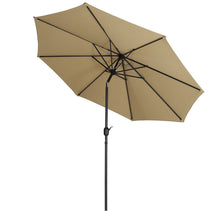 Load image into Gallery viewer, 3M Round Sunshade Parasol Umbrella Easy Tilt Without Base