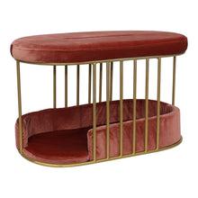 Load image into Gallery viewer, Storage Ottoman Footstool Pet Bed