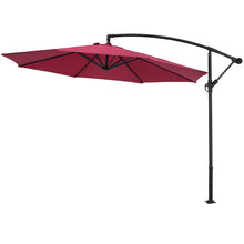 Load image into Gallery viewer, 3M Large Garden Hanging Parasol Cantilever Sun Shade Patio Banana Umbrella No Base