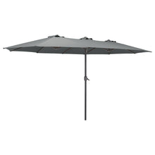 Load image into Gallery viewer, Garden Double-Sided Parasol Umbrella With Base