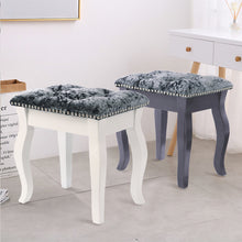 Load image into Gallery viewer, Soft Grey Dressing Table Stool