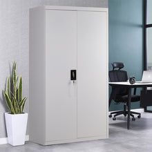 Load image into Gallery viewer, File Cabinet with Lock & Height Adjustable