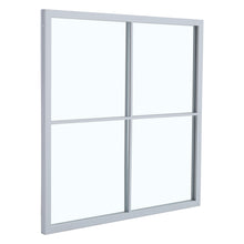 Load image into Gallery viewer, Classic Window Mirror Wall Metal Framed Mirror,White