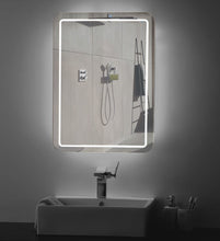 Load image into Gallery viewer, LED Bathroom Mirror with Demister Pad Sensor