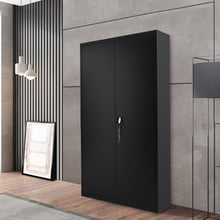 Load image into Gallery viewer, File Cabinet with Lock & Height Adjustable