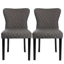 Load image into Gallery viewer, 2PCS Linen Upholstered Dining Chairs