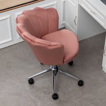 Load image into Gallery viewer, Velvet Office Swivel Chair Gas Lift Adjustable Desk Chair