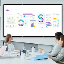 Load image into Gallery viewer, Anti-Crease Projector Screen for Home Theater