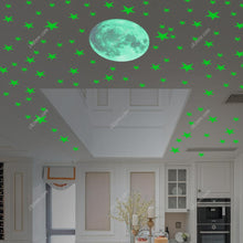 Load image into Gallery viewer, Kids Room Decal Star Wall Stickers Luminous Decals Art Mural for Baby Nursery DIY