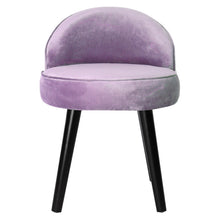 Load image into Gallery viewer, Velvet Dressing Table Stool Vanity Padded Makeup Chair
