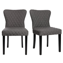 Load image into Gallery viewer, 2PCS Linen Upholstered Dining Chairs