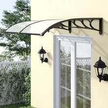 Load image into Gallery viewer, Door Canopy Awning Rain Snow Curved Shelter