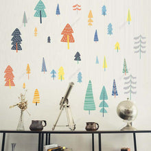 Load image into Gallery viewer, Colourful Forest Children Wall Sticker Nursery Kids Baby Room