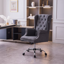 Load image into Gallery viewer, Adjustable Swivel Office Chair Desk Armchair with Armrest