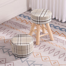 Load image into Gallery viewer, Fabric Ottoman Seat Pouffe Footstool