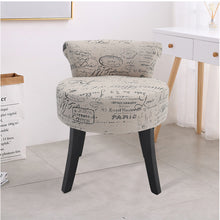 Load image into Gallery viewer, Bedroom Padded Low Back Piano Dressing Table Stool