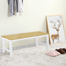 Load image into Gallery viewer, Natural Solid Wood Bench