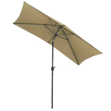 Load image into Gallery viewer, 3M Square Sunshade Parasol Umbrella Easy Tilt without Base