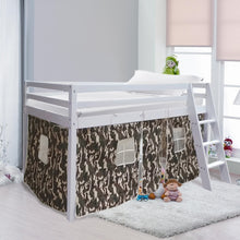 Load image into Gallery viewer, Tent For Mid Sleeper Bed Girls Bedroom Toys Games Storage