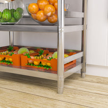 Load image into Gallery viewer, 5 Stainless steel shelving