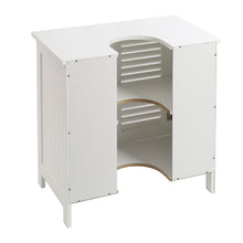 Load image into Gallery viewer, Under Sink Storage Cabinet Double Doors Shelves Cupboard