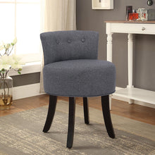Load image into Gallery viewer, Upholstered Chair Dressing Table Stool