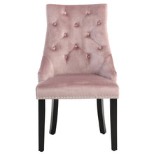 Load image into Gallery viewer, Modern Velvet High Wing Dining Chair