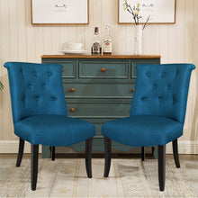 Load image into Gallery viewer, Set of 2 Contemporary Chesterfield Dining Chairs