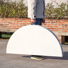 Load image into Gallery viewer, Outdoor Portable Camping Plastic Folding in Half Table Large Dining Table
