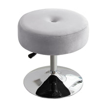 Load image into Gallery viewer, 360° Swivel Velvet Bar Stool Gas Lift Dressing Table Stool