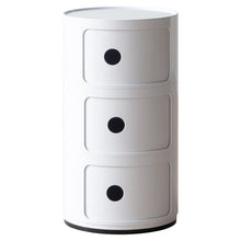 Load image into Gallery viewer, Floorstanding Tiered Round Storage Cabinet