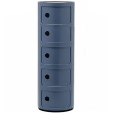 Load image into Gallery viewer, Floorstanding Tiered Round Storage Cabinet