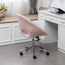 Load image into Gallery viewer, Office Luxury Velvet 360°Swivel Rocking Chair Computer Desk Seat
