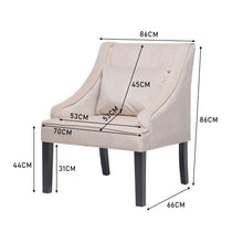 Load image into Gallery viewer, Leisure Dining Chair with Cushion